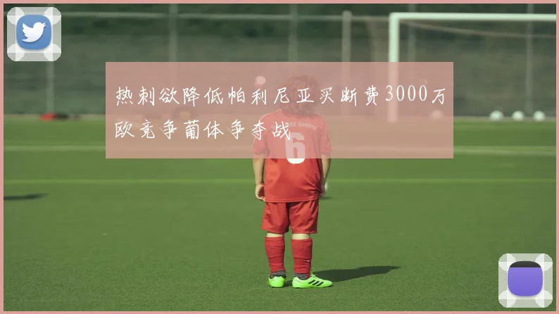 热刺欲降低帕利尼亚买断费3000万欧竞争葡体争夺战